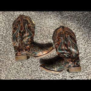 Corral Vintage Western Boot Size 8